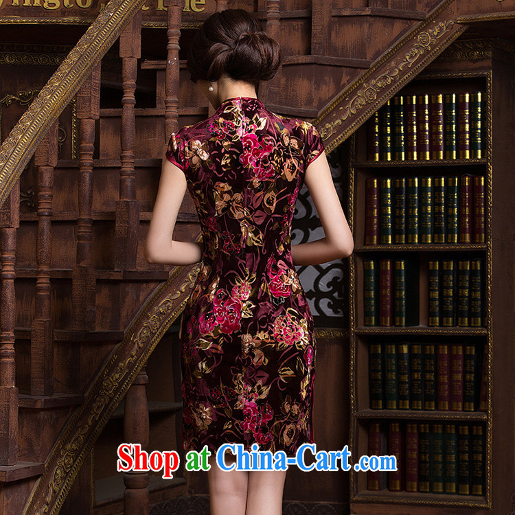 Mr. Kaplan 2015 spring and summer new women with stylish retro improved daily cultivating the wool short cheongsam dress PL 086 photo color XXL pictures, price, brand platters! Elections are good character, the national distribution, so why buy now enjoy more preferential! Health