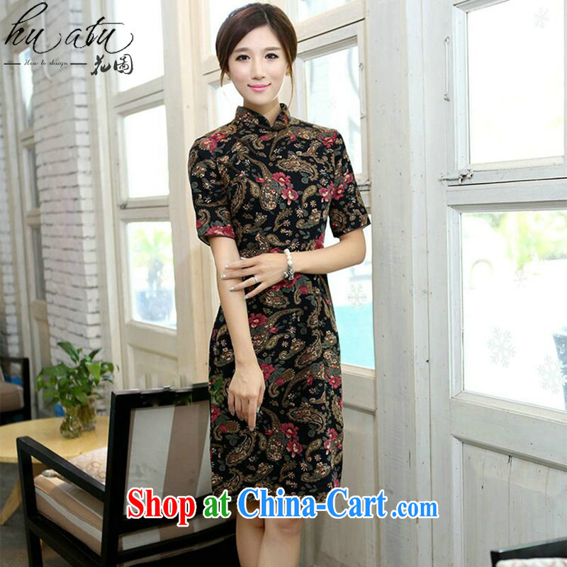 spend the summer Women's clothes outfit, improved in the cuff long cotton the manual a field for cultivating antique dresses such as the color 2 XL