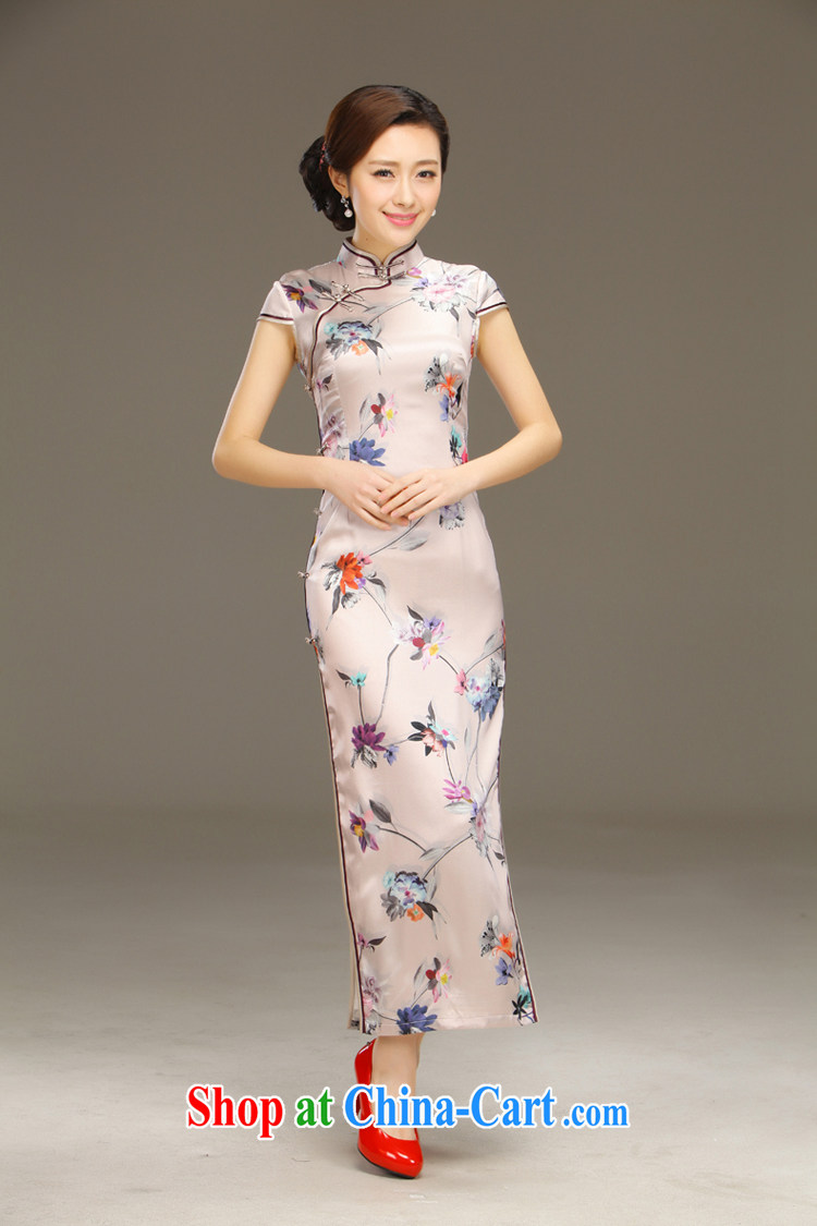 Slim li know I should be grateful if you capacity retro Beauty Fashion Korea improved long cheongsam dress daily summer, new QLZ Q 15 6050 capacity XXL I should be grateful if you would arrange pictures, price, brand platters! Elections are good character, the national distribution, so why buy now enjoy more preferential! Health