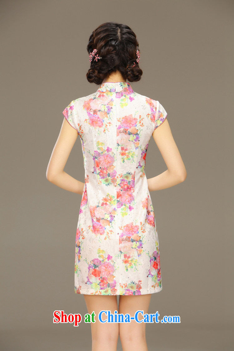 Slim Li known high mortality rates Sau San video thin style summer retro dress lace dress improved fashion cheongsam QLZ Q 15 6051 pink XXL pictures, price, brand platters! Elections are good character, the national distribution, so why buy now enjoy more preferential! Health