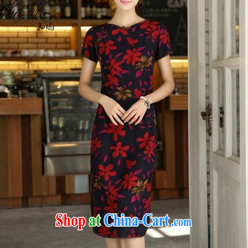 spend the summer in New China, female retro cotton Ma a field for cultivating and refined manually for the long, high quality goods as well as shown in figure-2 XL, spend, and, shopping on the Internet