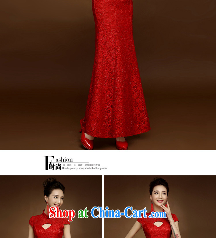 A good service is 2015 new dresses for Spring Summer bridal toast clothing red marriage Chinese Dress married Yi red 2 XL pictures, price, brand platters! Elections are good character, the national distribution, so why buy now enjoy more preferential! Health