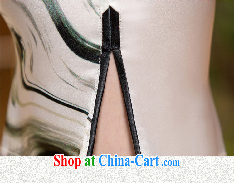 The Yee-sa poetry Silk Cheongsam upscale retro style daily outfit Ms. improved cheongsam dress summer S SZ 2231 L pictures, price, brand platters! Elections are good character, the national distribution, so why buy now enjoy more preferential! Health