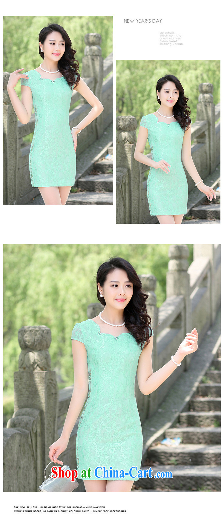 Summer 2015 new cheongsam dress short, Retro large, stylish and improved daily cheongsam embroidered dresses summer 1512 pink XXL pictures, price, brand platters! Elections are good character, the national distribution, so why buy now enjoy more preferential! Health