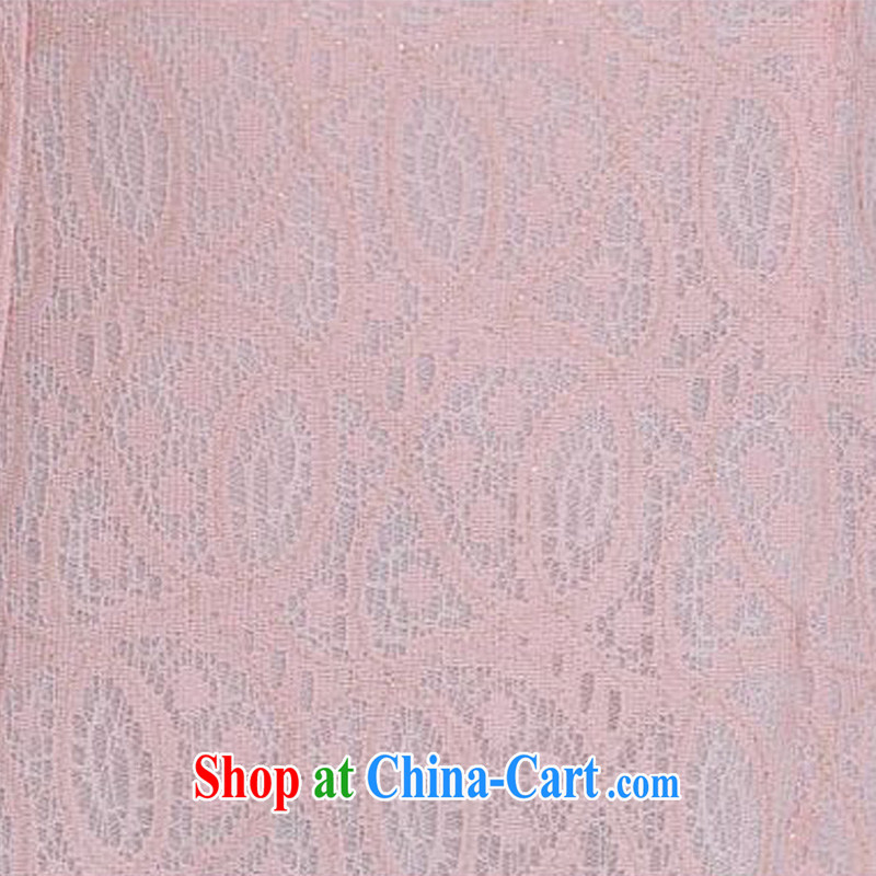 Tze-The 2015 summer on the new Korean version lace lady elegant short beauty package and graphics thin dresses cheongsam Chinese JAYT - 23 pink S Ja, ink, and shopping on the Internet