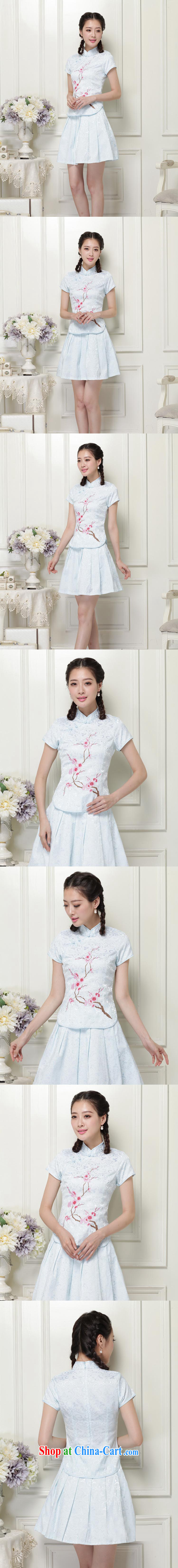 The end is very stylish girl with short, two-piece dresses Ethnic Wind elegant improved cheongsam JT 119 #pink XXL pictures, price, brand platters! Elections are good character, the national distribution, so why buy now enjoy more preferential! Health