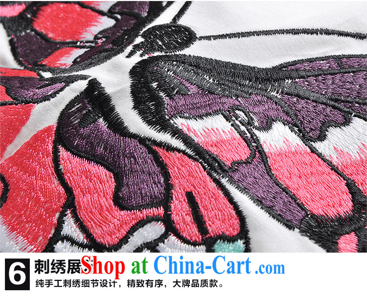 hamilton 2015 European and American female T shirts summer new short-sleeved three-dimensional embroidery butterfly pattern loose T-shirt T shirt 5179 white XL pictures, price, brand platters! Elections are good character, the national distribution, so why buy now enjoy more preferential! Health