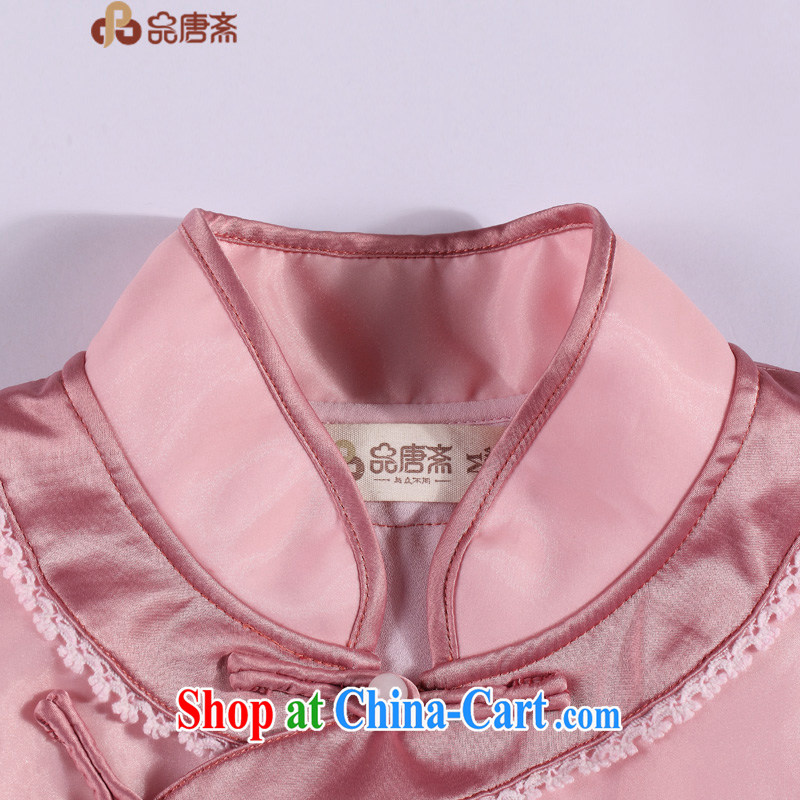 Mr Henry Tang, Id al-Fitr 2015 Tang with retro T-shirt summer China wind girls improved Han-ethnic wind robes T-shirt short-sleeved pre-sale may 30, pink XL pre-sale, and Tang ID al-Fitr, shopping on the Internet