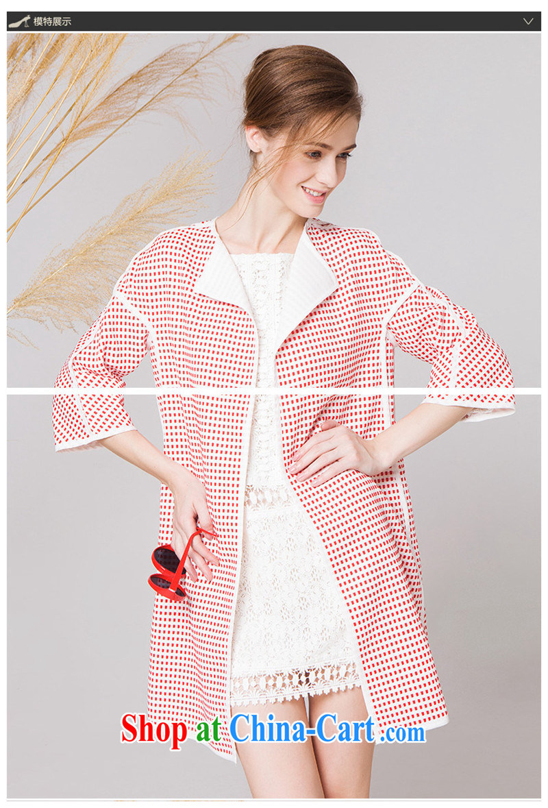 Kowloon City, female wind jacket in Europe spring style has been in the barrel long windbreaker GT 452 - A, 9148 red are code pictures, price, brand platters! Elections are good character, the national distribution, so why buy now enjoy more preferential! Health