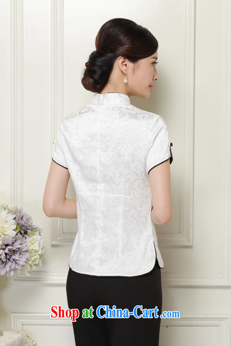 light at the Chinese Tang Replace T-shirt hand-tie stylish short-sleeve improved cheongsam shirt JT 1052 white XXL pictures, price, brand platters! Elections are good character, the national distribution, so why buy now enjoy more preferential! Health