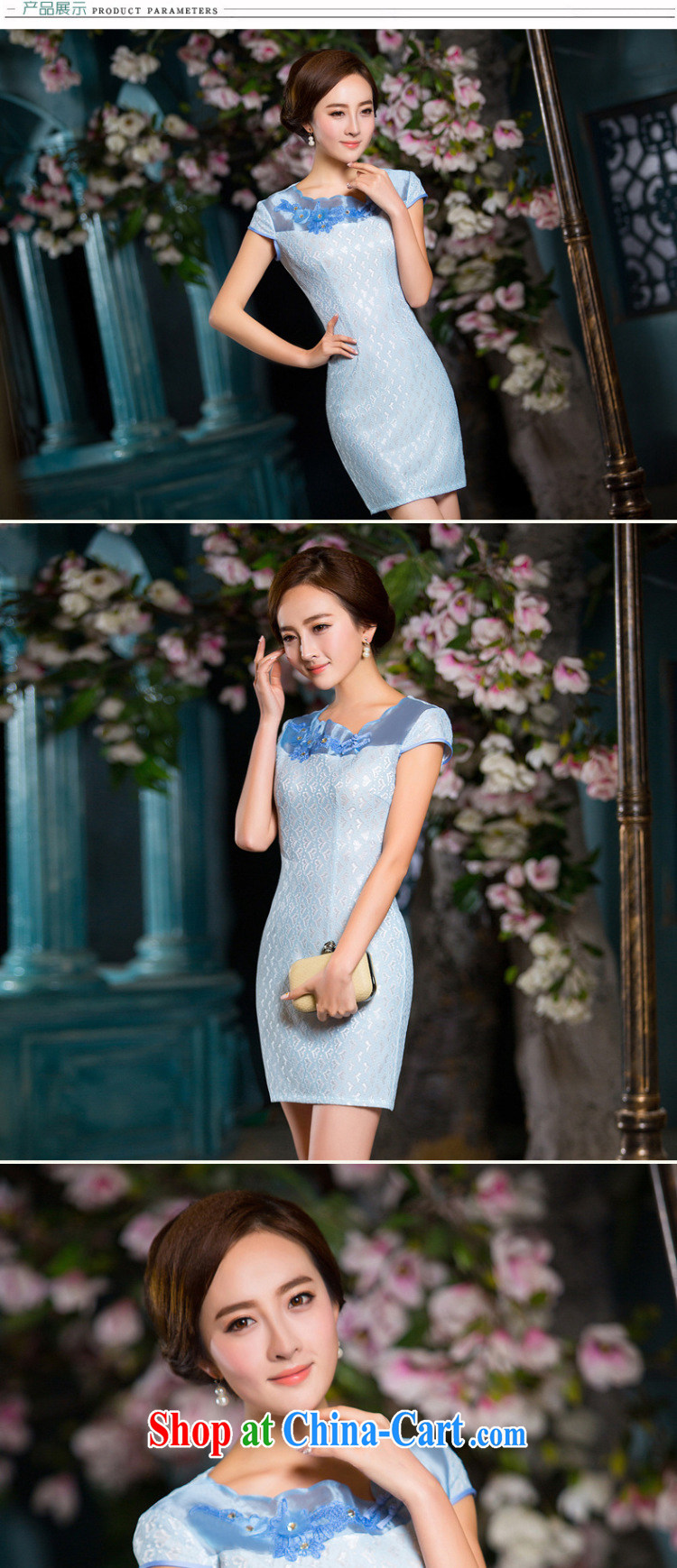 Mr. Kaplan lace dresses summer 2015 new short cheongsam daily improved cultivation lady China wind PL 164 photo color 164 XXL pictures, price, brand platters! Elections are good character, the national distribution, so why buy now enjoy more preferential! Health