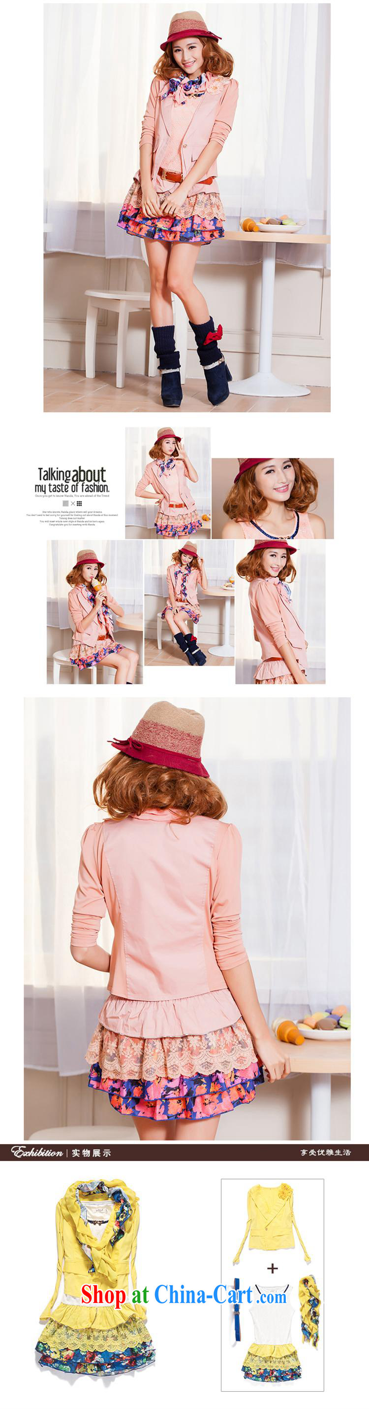 hamilton 2015 new small business suits, new female Korean Beauty two-piece long-sleeved jacket sleeveless dress pink XXL pictures, price, brand platters! Elections are good character, the national distribution, so why buy now enjoy more preferential! Health