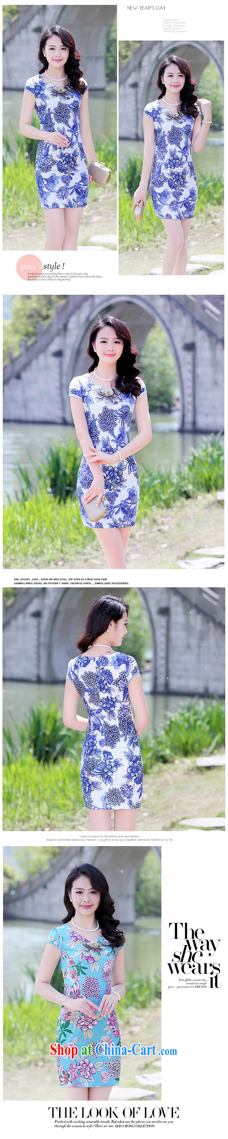 The beautiful valley 2015 summer new cultivating classical charm lady embroidery stamp pack and cheongsam dress white orchids XXL pictures, price, brand platters! Elections are good character, the national distribution, so why buy now enjoy more preferential! Health