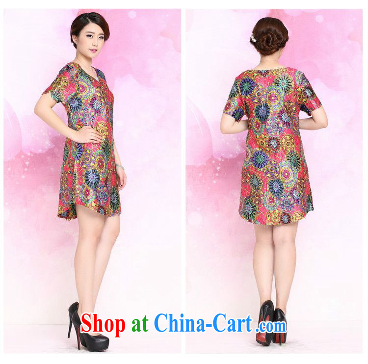JA the 2015 summer on the new loose silk wrinkled style mom with older blouses XYY - 1283 green XXXXL pictures, price, brand platters! Elections are good character, the national distribution, so why buy now enjoy more preferential! Health