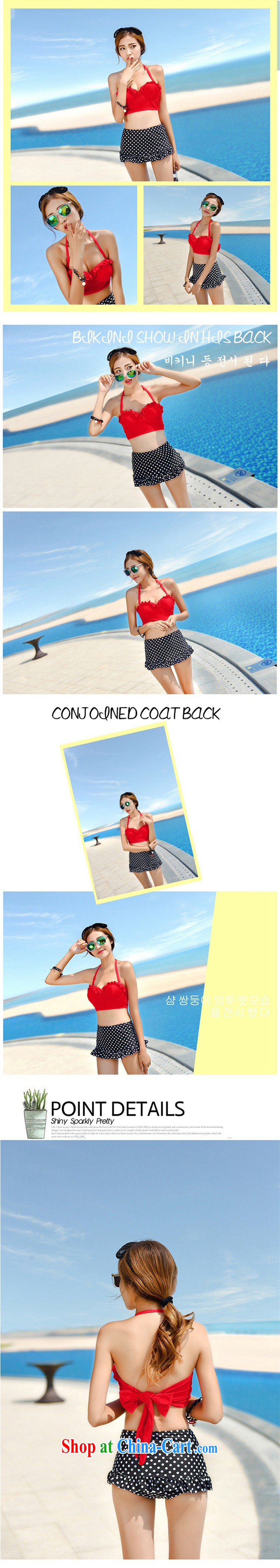 Allie the Korean version of the sense, high-waist-mounted also exposed the skirt-all bikini set swimwear X 616 - 2 R 8011 wine red M pictures, price, brand platters! Elections are good character, the national distribution, so why buy now enjoy more preferential! Health
