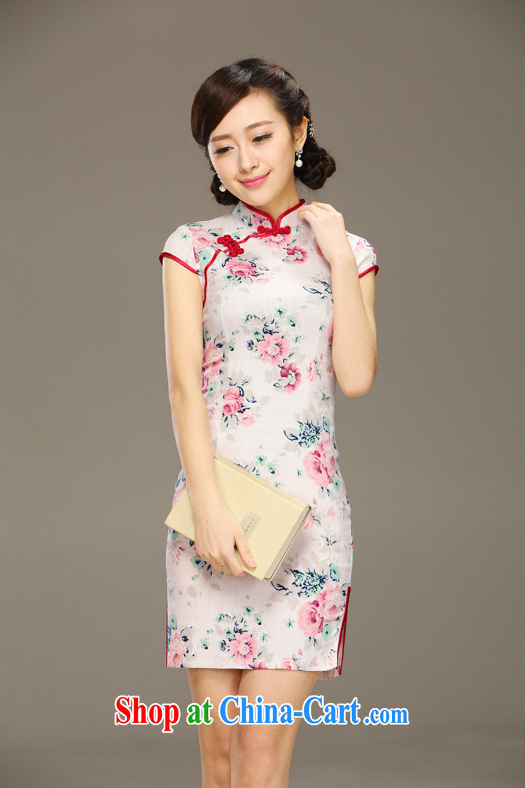 Slim li know forgetting stretch cotton the cheongsam short, stylish beauty cheongsam dress summer retro dresses dresses QLZ Q 15 6061 forgetting XXL pictures, price, brand platters! Elections are good character, the national distribution, so why buy now enjoy more preferential! Health