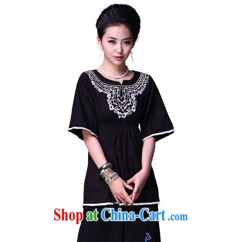 The CYD HO Kwun Tong' night know the Ethnic Wind girls/tang on her spring tea, service improvement T-shirt G 77,151 picture color XXL, Su-koon Tang, shopping on the Internet