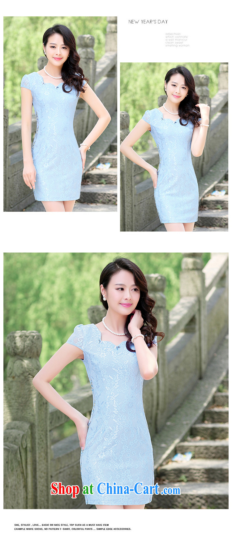 Air Shu Diane 2015 summer new cheongsam dress summer girls improved daily temperament package and graphics thin dresses pink L pictures, price, brand platters! Elections are good character, the national distribution, so why buy now enjoy more preferential! Health