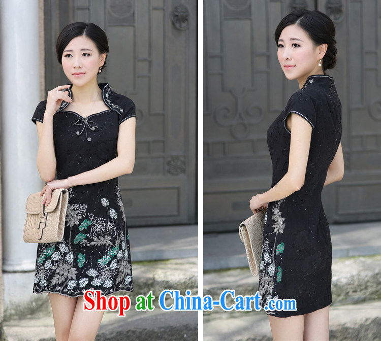The CYD HO Kwun Tong' flowers at night improved stylish summer dresses are decorated in classical style dress/G 611,313 picture color S pictures, price, brand platters! Elections are good character, the national distribution, so why buy now enjoy more preferential! Health