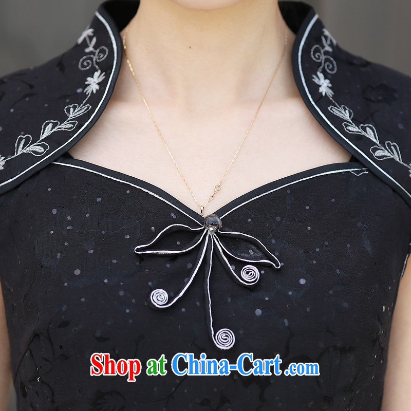The CYD HO Kwun Tong' take-off at night improved stylish summer dresses are decorated in classical style dress/G 611,313 picture color S, Sau looked Tang, shopping on the Internet