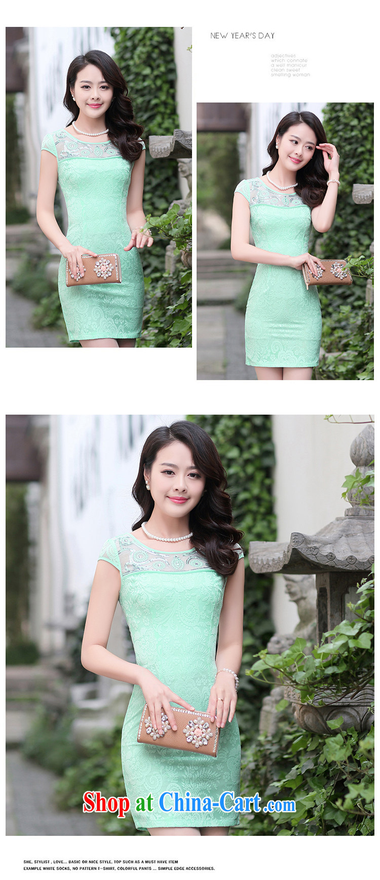 Air Shu Diane 2015 new summer beauty Ms. video air professional dresses dresses daily short stylish retro dresses green XXL pictures, price, brand platters! Elections are good character, the national distribution, so why buy now enjoy more preferential! Health