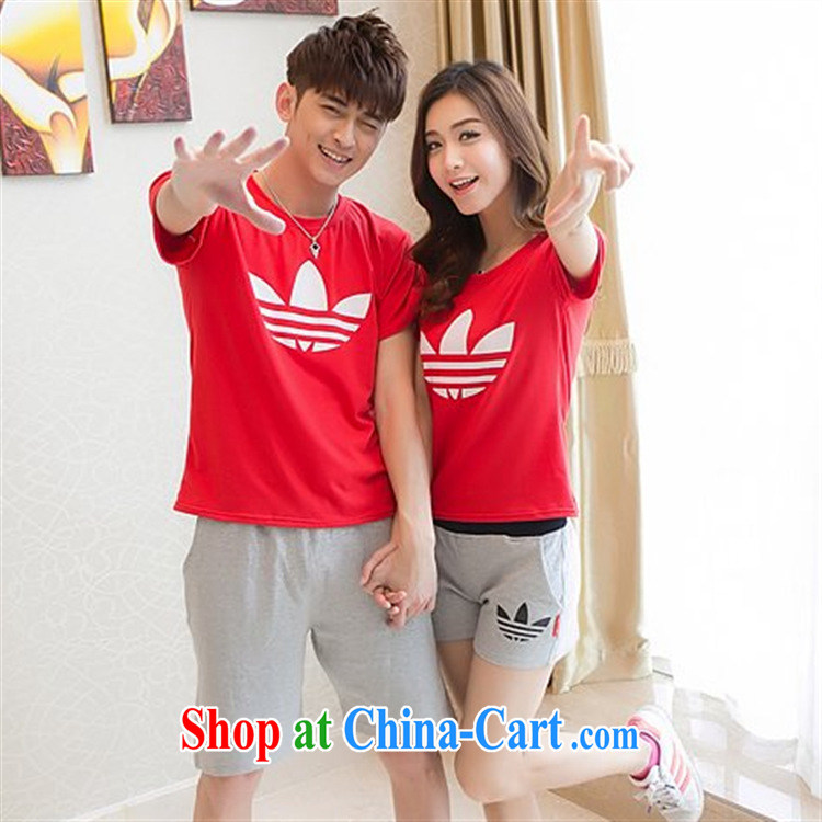 Black butterfly 2015 Korean version couples with sport and leisure couples T shirts beach shorts couple short-sleeve shirt T summer white + Gray trousers and 6186 XXL pictures, price, brand platters! Elections are good character, the national distribution, so why buy now enjoy more preferential! Health