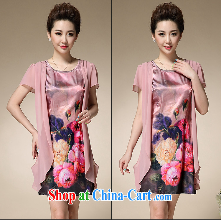 The unfinished summer 2015 older XL mother false Two stamp Silk Dresses female T C 515 8992 black 4XL pictures, price, brand platters! Elections are good character, the national distribution, so why buy now enjoy more preferential! Health