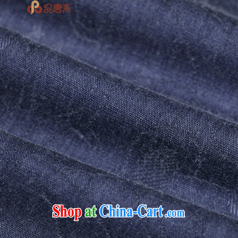 Mr Henry Tang, Id al-Fitr 2015 Chinese cotton Ms. Ma female original improved Han-ethnic wind retro clothing Zen deep royal blue XL, Tang Id al-Fitr, shopping on the Internet