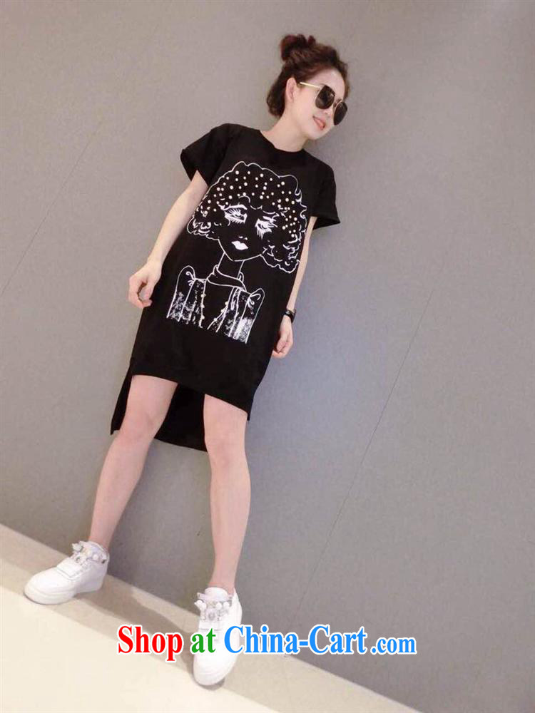 Ya-ting store 2015 new spring fashion leisure minimalist black and the Pearl River Delta (PRD woman Head, white T L pictures, price, brand platters! Elections are good character, the national distribution, so why buy now enjoy more preferential! Health