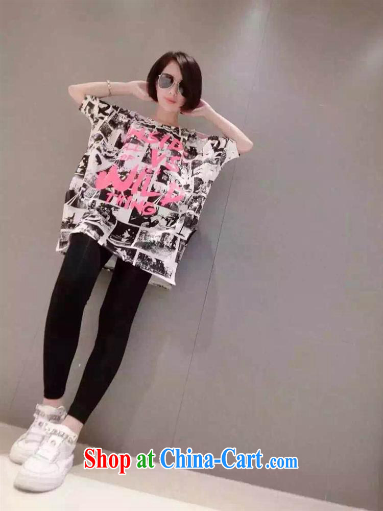 Ya-ting store 2015 new summer leisure trends magazine, the printed English 100 ground T-shirt picture color L pictures, price, brand platters! Elections are good character, the national distribution, so why buy now enjoy more preferential! Health