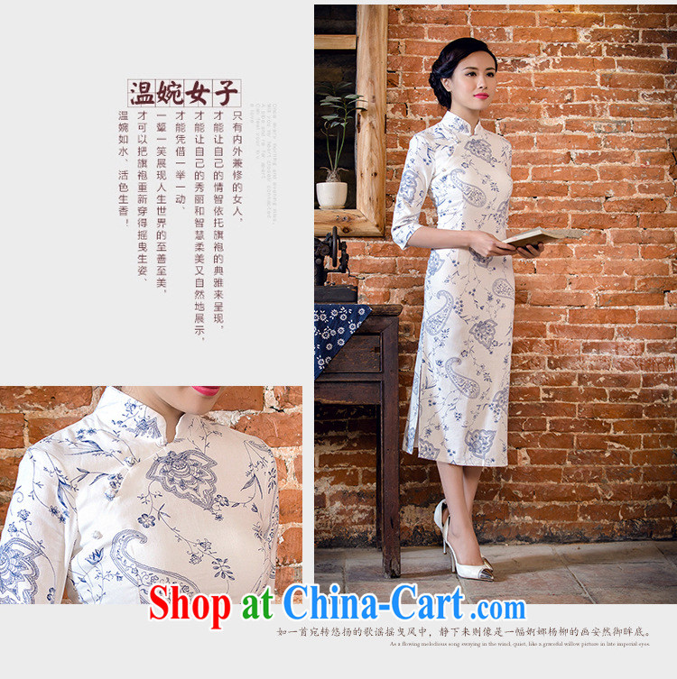 light at the Arts linen dresses hand-tie stylish short-sleeve long-dresses Lao JT 2061 blue lotus color XXL pictures, price, brand platters! Elections are good character, the national distribution, so why buy now enjoy more preferential! Health
