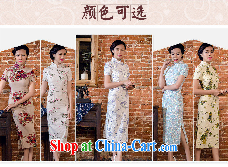 light at the Arts linen dresses hand-tie stylish short-sleeve long-dresses Lao JT 2063 Samui Tsing XXL pictures, price, brand platters! Elections are good character, the national distribution, so why buy now enjoy more preferential! Health