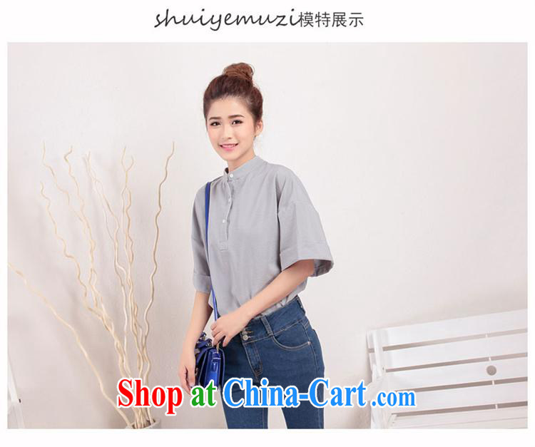 Black butterfly 93,302 #2015 summer new women short-sleeved solid-colored loose T-shirt shirt female gray are code pictures, price, brand platters! Elections are good character, the national distribution, so why buy now enjoy more preferential! Health
