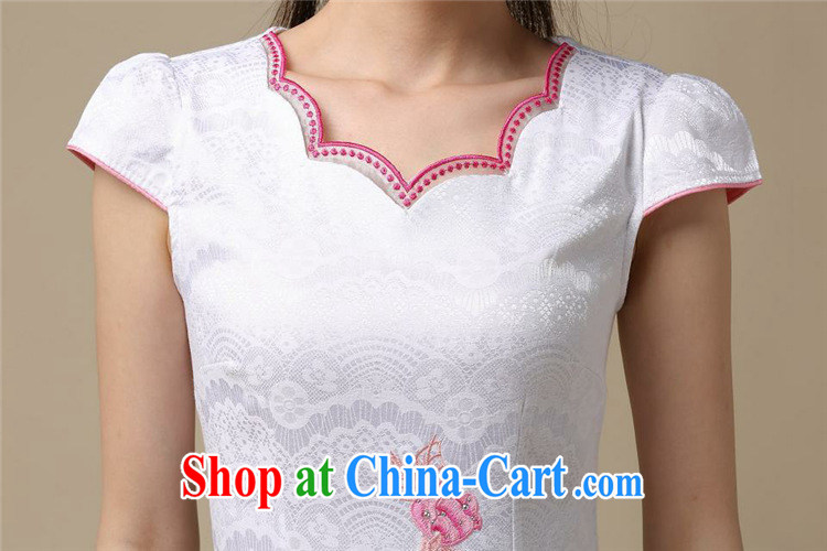 light at the teenage students with classical show clothes dresses summer retro improved daily cheongsam dress AQE 8216 blue XXL pictures, price, brand platters! Elections are good character, the national distribution, so why buy now enjoy more preferential! Health