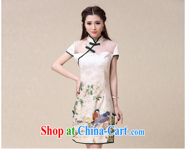 Alice Ho Miu Ling Nethersole maple 2015 summer, China wind National wind cultivating high-end elegant qipao 8952 photo color XXL pictures, price, brand platters! Elections are good character, the national distribution, so why buy now enjoy more preferential! Health