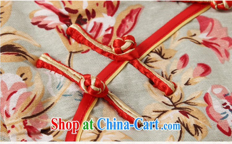 fragrance and beauty 2015 spring and summer new, elegant beauty, short cheongsam daily improved fashion cheongsam dress suit XL pictures, price, brand platters! Elections are good character, the national distribution, so why buy now enjoy more preferential! Health