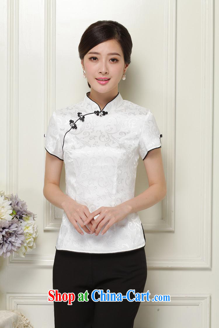 Stakeholders line cloud Chinese Chinese T-shirt hand-tie short-sleeved improved cheongsam JT 1052 yellow XXL pictures, price, brand platters! Elections are good character, the national distribution, so why buy now enjoy more preferential! Health