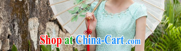 Yi leading edge of my 2015 summer new dress lace cheongsam stylish beauty dress Openwork hook take C C 518 1106 yellow XL pictures, price, brand platters! Elections are good character, the national distribution, so why buy now enjoy more preferential! Health