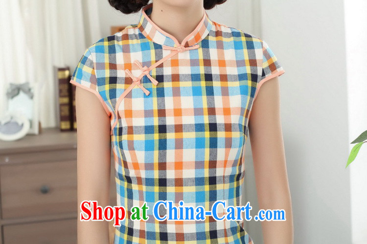 spend the summer new cheongsam dress cheongsam Chinese improved, for the hard-pressed Korea cotton color, short cheongsam as shown color S pictures, price, brand platters! Elections are good character, the national distribution, so why buy now enjoy more preferential! Health