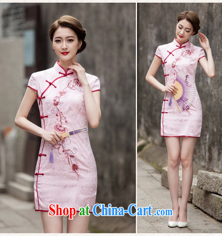 Connie was, by 2015, Mr Ronald ARCULLI, Mr Tang with retro improved stylish short, cultivating daily cheongsam dress 1124 white L pictures, price, brand platters! Elections are good character, the national distribution, so why buy now enjoy more preferential! Health
