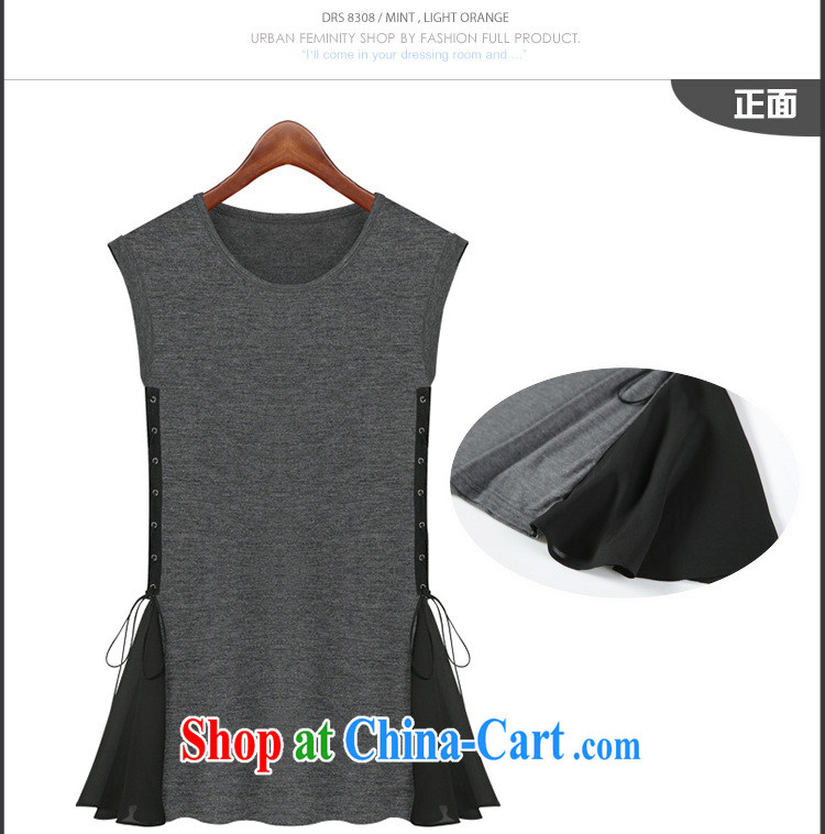 The European site summer 2015 New T pension in Europe female new sleeveless stitching T pension 3940 black XL pictures, price, brand platters! Elections are good character, the national distribution, so why buy now enjoy more preferential! Health
