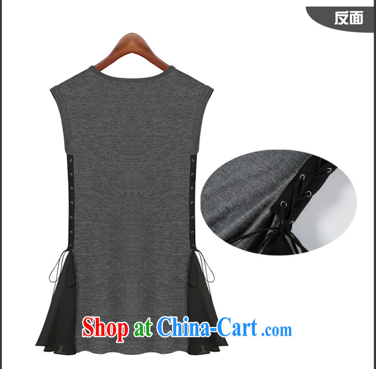 The European site summer 2015 New T pension in Europe female new sleeveless stitching T pension 3940 black XL pictures, price, brand platters! Elections are good character, the national distribution, so why buy now enjoy more preferential! Health