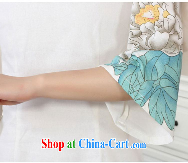 According to fuser summer stylish new linen hand-painted Ethnic Wind horn sleeved shirt + body skirts Tang load package LGD/A 0066 #package P 0011 #2 XL pictures, price, brand platters! Elections are good character, the national distribution, so why buy now enjoy more preferential! Health