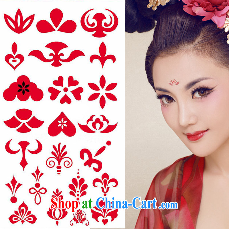 Animated Anne married Yi styling the mandatory and heart stickers take Datian beauty sticker that's mother and heart totem waterproof temporary tattoos designs, the Tang Dynasty-makeup, served with, diffuse Connie married Yi, shopping on the Internet