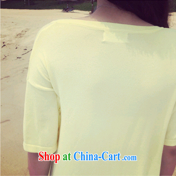 2015 new summer short-sleeved T-shirt large, female loose, long, solid T-shirt T-shirt woman white are code pictures, price, brand platters! Elections are good character, the national distribution, so why buy now enjoy more preferential! Health