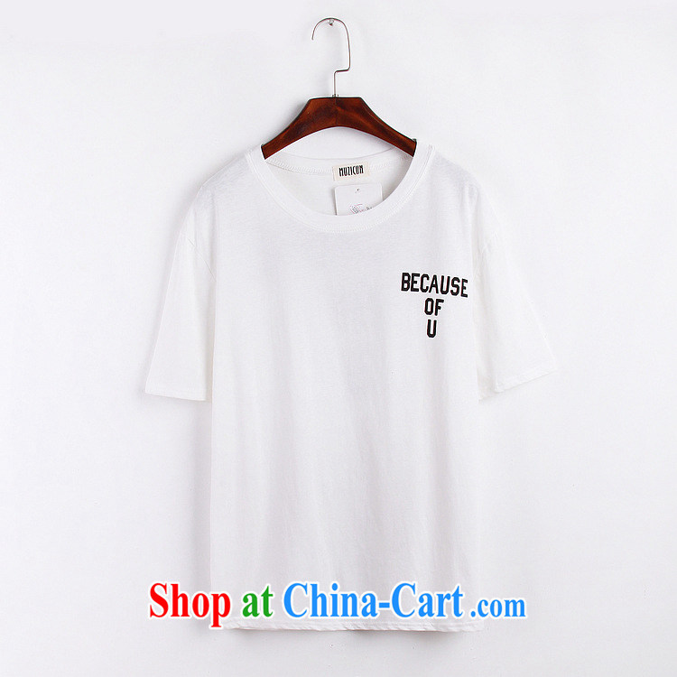 2015 summer new women round-collar short-sleeve loose stamp duty T Ms. pension summer T-shirts graphics thin girl T-shirts are black, pictures, price, brand platters! Elections are good character, the national distribution, so why buy now enjoy more preferential! Health