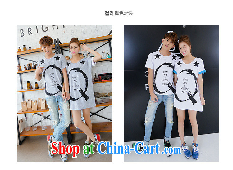 beach lovers with summer dresses 2015 new Korean version of the greater number of women summer half sleeve on cultivating their short-sleeved T-shirt white male XXL pictures, price, brand platters! Elections are good character, the national distribution, so why buy now enjoy more preferential! Health