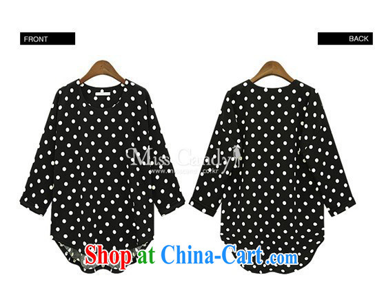 The Code loose solid shirt female summer new 2015 European and American short-sleeved, wave, stamp duty and snow-woven shirts black 5 XL pictures, price, brand platters! Elections are good character, the national distribution, so why buy now enjoy more preferential! Health