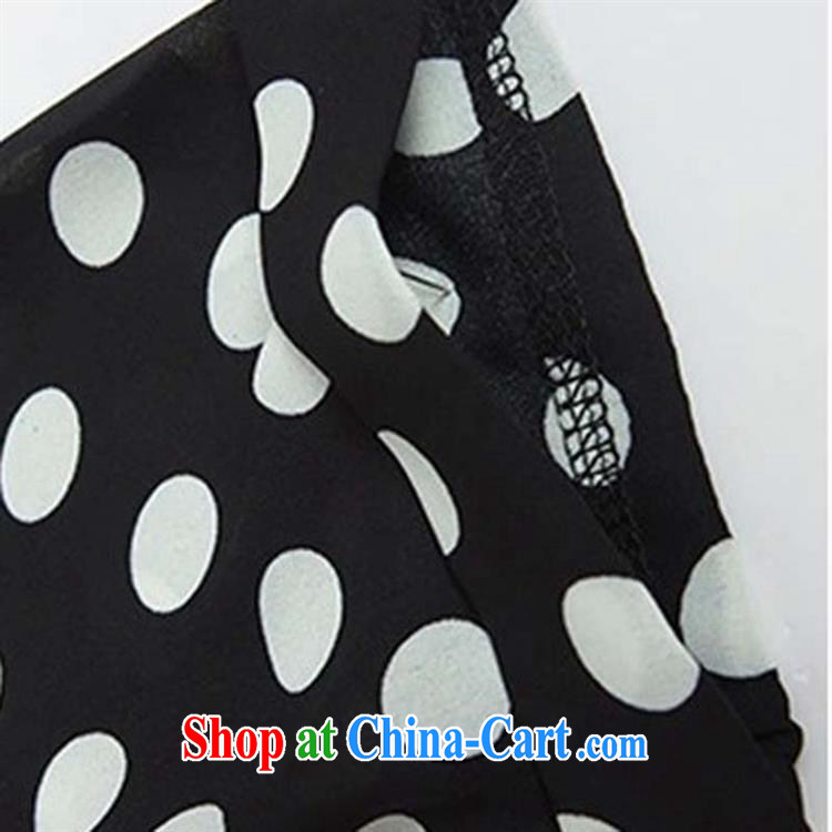 The Code loose solid shirt female summer new 2015 European and American short-sleeved, wave, stamp duty and snow-woven shirts black 5 XL pictures, price, brand platters! Elections are good character, the national distribution, so why buy now enjoy more preferential! Health