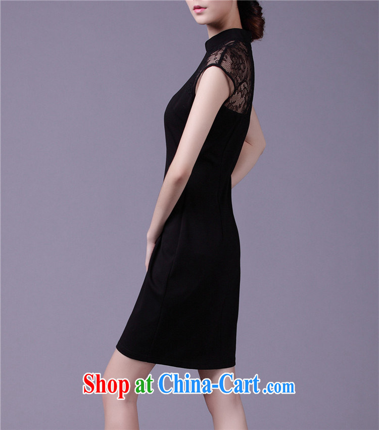 Vasco da Gama, The 2015 summer new cheongsam dress attire lace sleeveless package and dresses apricot XXXL pictures, price, brand platters! Elections are good character, the national distribution, so why buy now enjoy more preferential! Health